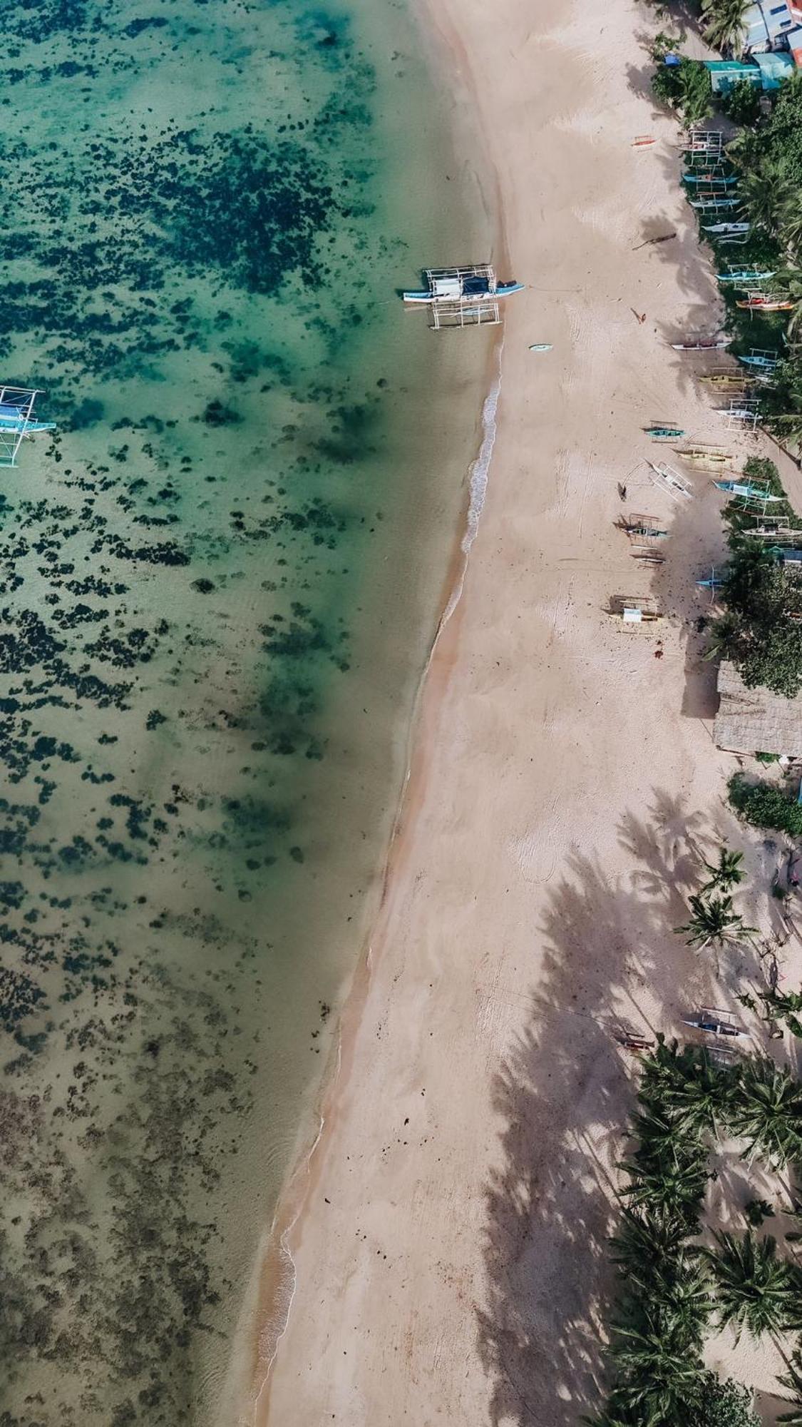 Lazy Juan Beach House Nacpan El Nido Dış mekan fotoğraf